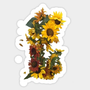 Sunflowers Sticker